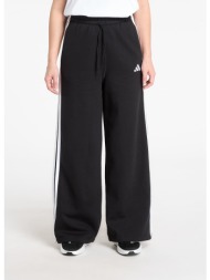 φόρμα adidas 3-stripes fleece wide pant black s