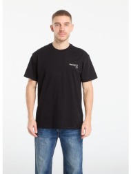 t-shirt carhartt wip s/s garble t-shirt unisex black m