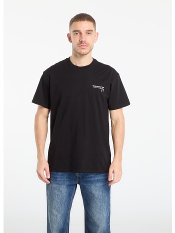 t-shirt carhartt wip s/s garble t-shirt unisex black m