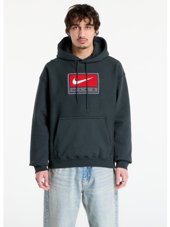 φούτερ nike solo swoosh men`s fleece pullover hoodie black σε προσφορά
