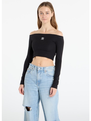 t-shirt adidas ess rib ls black m