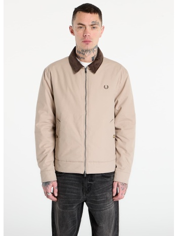 μπουφάν fred perry cotton caban jacket warm oat xl σε προσφορά
