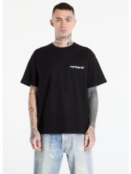 t-shirt carhartt wip s/s caps t-shirt unisex black xs