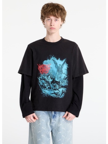 t-shirt wasted paris m legion t age faded black/ black s σε προσφορά