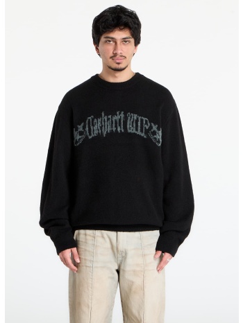 πουλόβερ carhartt wip commuting sweater unisex black s