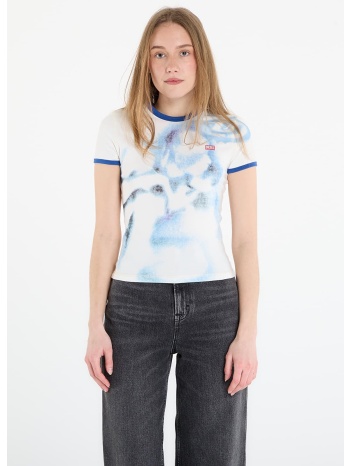 t-shirt diesel t-uncuties-long-s1 t-shirt off white m