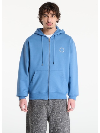 φούτερ daily paper orbit embroidery zip hoodie quiet harbor σε προσφορά