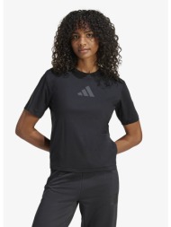 t-shirt adidas w z.n.e. tee black l