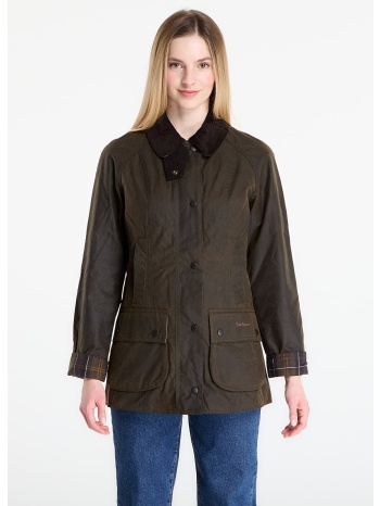 μπουφάν barbour classic beadnell wax jacket olive 14