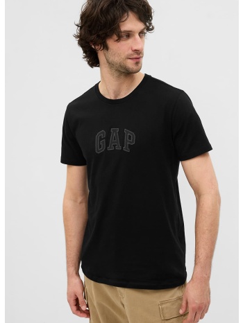 t-shirt gap intl new arch tee true black l σε προσφορά
