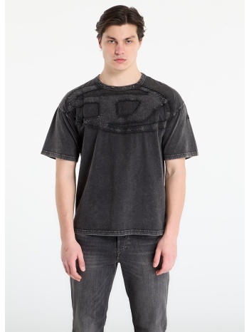 t-shirt diesel t-boxt-den t-shirt black/ violet m