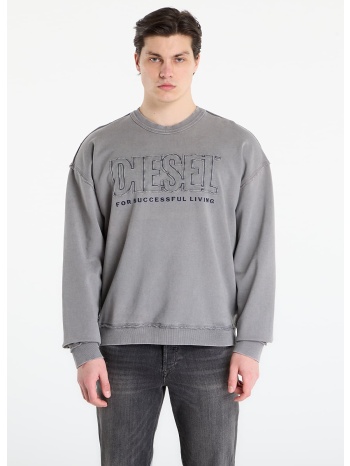 φούτερ diesel s-boxt-raw-v1 sweat-shirt steeple gray xl