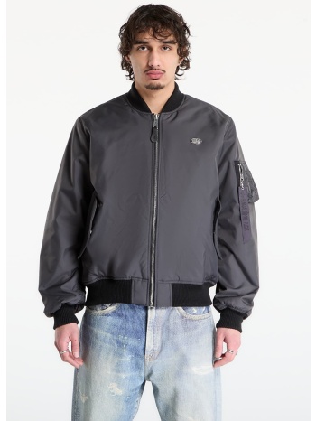 μπουφάν alpha industries world logo ma-1 vintage grey xl σε προσφορά