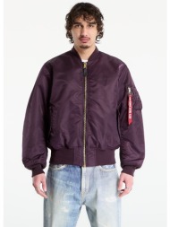 μπουφάν alpha industries ma-1 heritage bomber plum xl