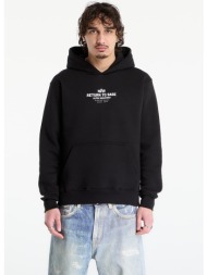φούτερ alpha industries return to base hoodie black l