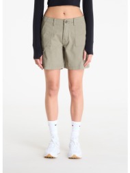 σορτς urban classics ladies cotton cargo shorts pale olive w30