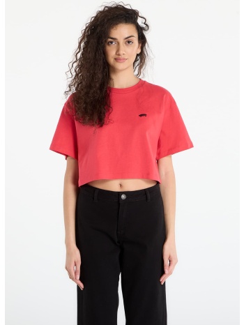 t-shirt vans w salton relax crop ss t-shirt crimson haze xs σε προσφορά