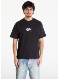 t-shirt vans blocked box loose ss t-shirt black l