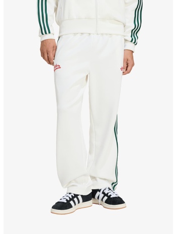 φόρμα adidas track pants off white/ collegiate green xl