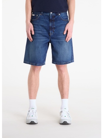 σορτς calvin klein jeans 90s short oil slick blue 36 σε προσφορά