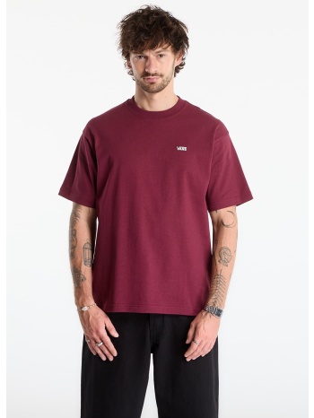 t-shirt vans left chest ii loose ss t-shirt burgundy xxl σε προσφορά