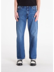 τζιν calvin klein jeans 90s straight indigo jeans blue xs/26