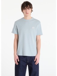 t-shirt calvin klein jeans ss waffle badge crew tee gray l