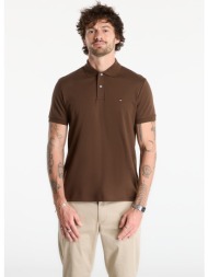 t-shirt tommy hilfiger liquid cotton reg seasonal polo legacy brown m