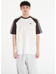 t-shirt adidas britcore ringer off white/ auco xl