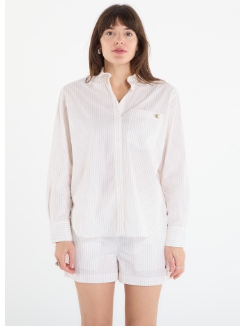 πουκάμισο calvin klein jeans yarndye cotton poplin relaxed