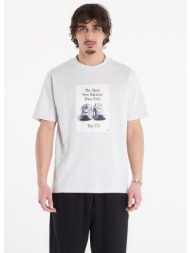 t-shirt new balance 574 ad t-shirt ash heather s