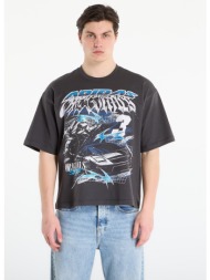 t-shirt adidas gurnge racing graphic t-shirt utility black s