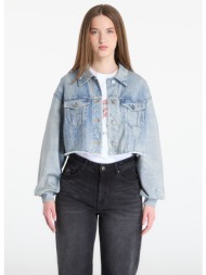 μπουφάν allsaints anders terry shacket illusion indigo 10