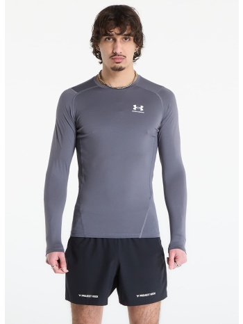 t-shirt under armour hg armour comp ls gray xl σε προσφορά