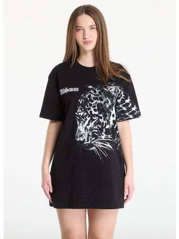 φόρεμα allsaints zaya tee dress black m σε προσφορά