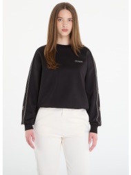 φούτερ guess octavia cn sweatshirt jet black m