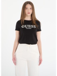 t-shirt guess giuditta cn ss t-shirt jet black xs