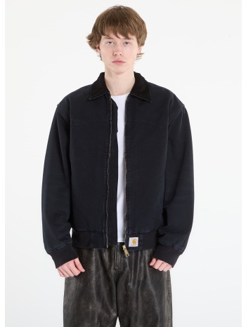μπουφάν carhartt wip og santa fe jacket unisex black/ black