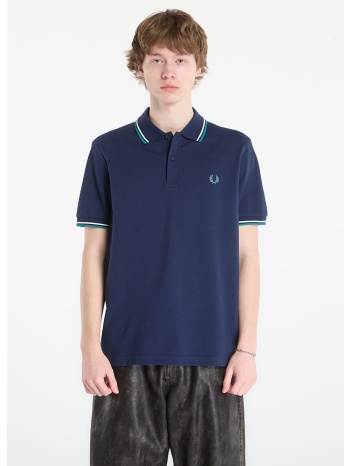 t-shirt fred perry twin tipped fred perry shirt tnsbl/ snow σε προσφορά