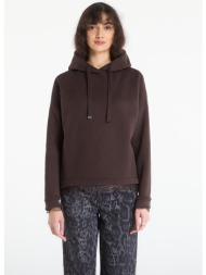 φούτερ allsaints nia lace hoody bottle brown xs