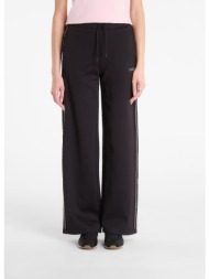 φόρμα guess octavia wide leg pants jet black m
