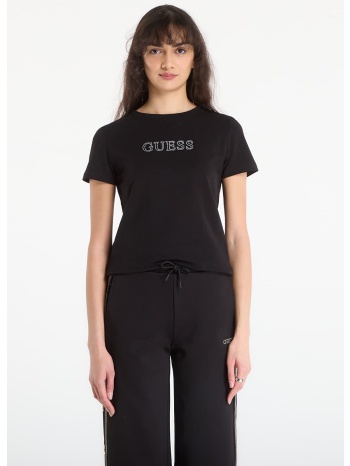 t-shirt guess briana ss t-shirt jet black m σε προσφορά