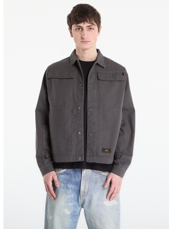 μπουφάν alpha industries chore coat vintage grey l