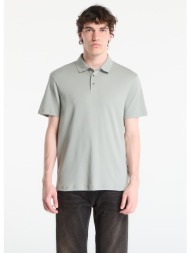 t-shirt calvin klein ss supima chest emb polo shadow l