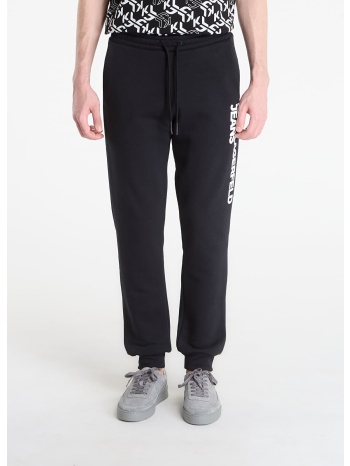 φόρμα karl lagerfeld jeans text logo slim sweatpant black m σε προσφορά