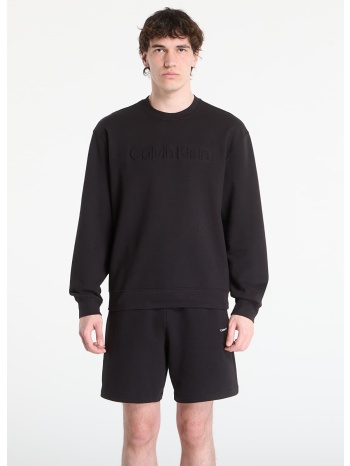 φούτερ calvin klein eu sportswear graphic crewneck black l σε προσφορά
