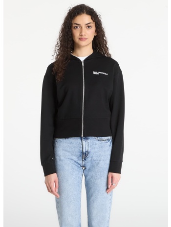 φούτερ karl lagerfeld jeans milano hoodie black s σε προσφορά