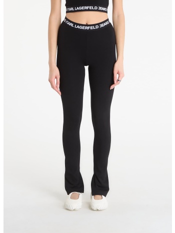 κολάν karl lagerfeld jeans milano legging black m σε προσφορά