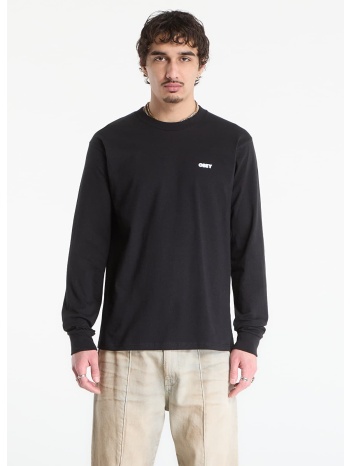 t-shirt obey the medium is the message black l