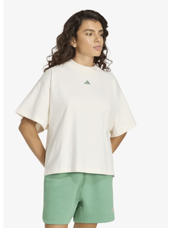 t-shirt adidas w 3 stripes gfx tee core white m σε προσφορά